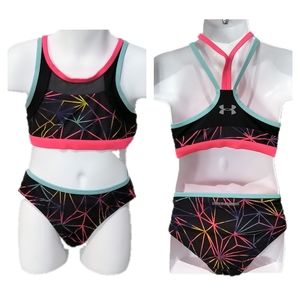 Under Armour Girl's Two-Piece Racerback Bikini - Size 7 - Like NEW